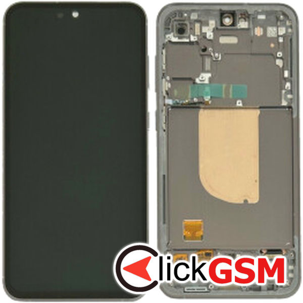 Piesa Piesa Display Original Cu Touchscreen Negru Samsung Galaxy S23 Fe O91