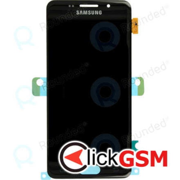 Piesa Display Original Cu Touchscreen Pentru Samsung Galaxy A3 2016 Negru Mu8