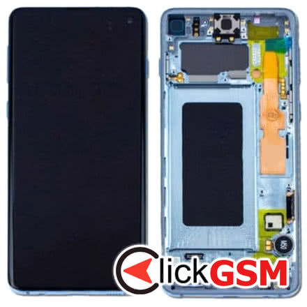 Display Original cu TouchScreen Blue Samsung Galaxy S10+ 2dok