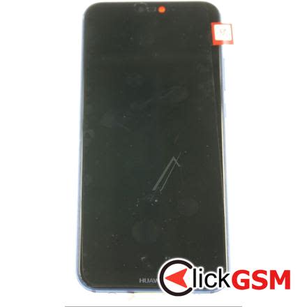 Display Original cu TouchScreen, Rama, Baterie Blue Huawei P20 Lite 2g0a