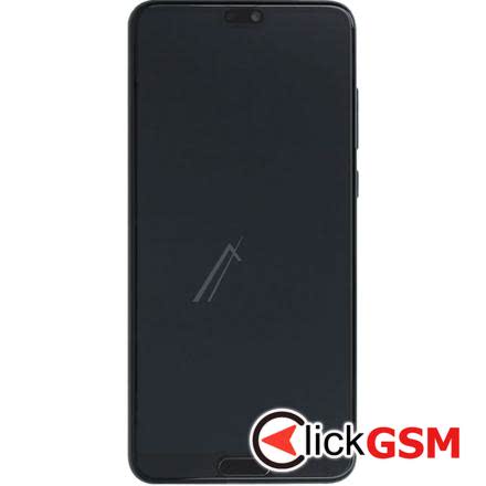 Display Original cu TouchScreen, Rama, Baterie Negru Huawei P20 Pro stm