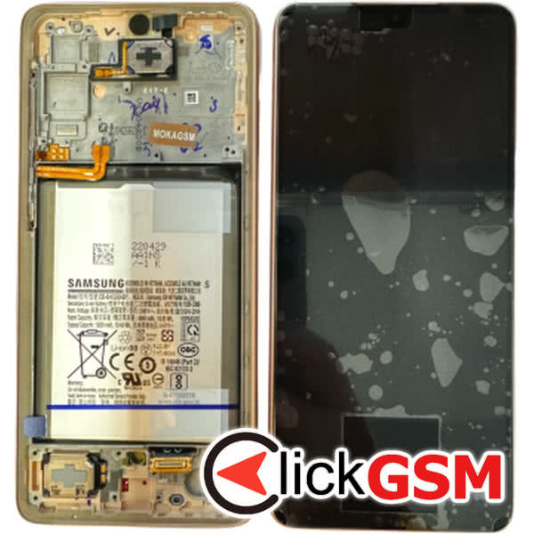 Piesa Piesa Display Original Cu Touchscreen Rama Baterie Pentru Samsung Galaxy A33 5g 32xy