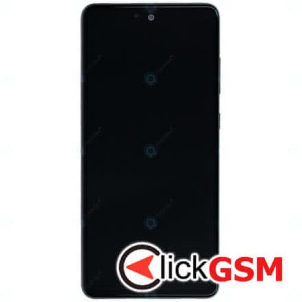 Piesa Display Original Cu Touchscreen Rama Baterie Pentru Samsung Galaxy A72 Negru Ncx