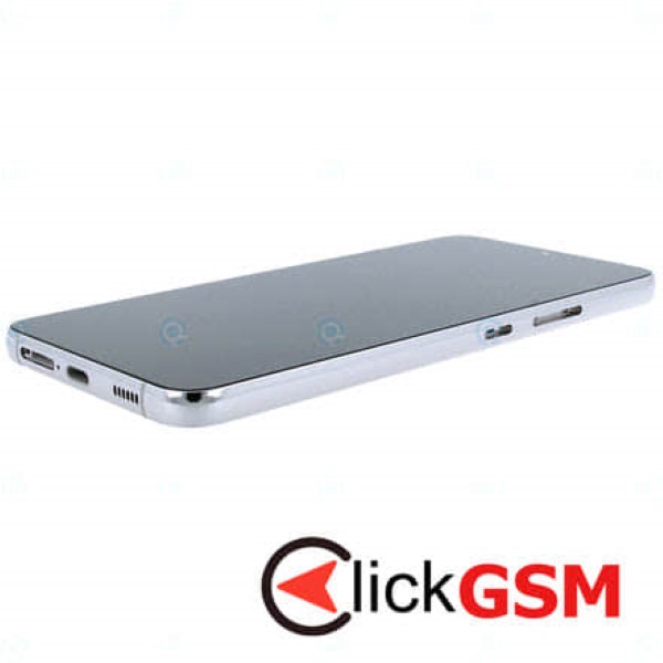 Piesa Display Original Cu Touchscreen Rama Baterie Pentru Samsung Galaxy S22 Alb 1ktq