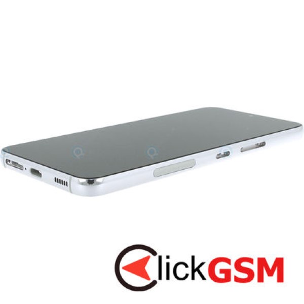 Piesa Piesa Display Original Cu Touchscreen Rama Baterie Pentru Samsung Galaxy S22 Alb 2z4d
