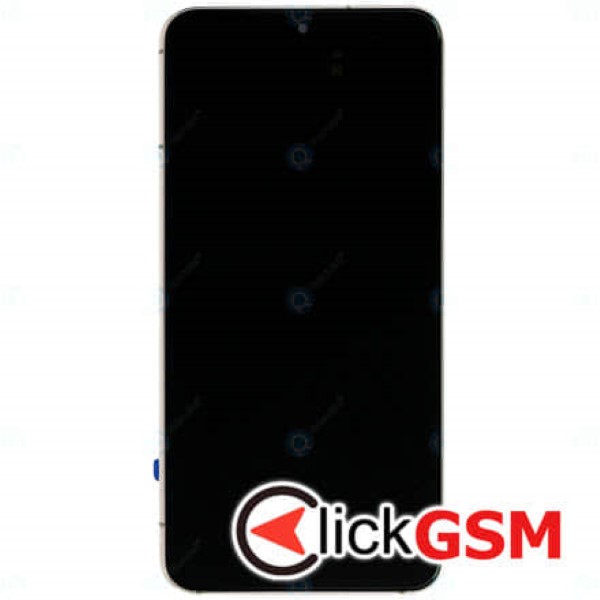 Piesa Piesa Display Original Cu Touchscreen Rama Baterie Pentru Samsung Galaxy S22 Auriu 1cp5