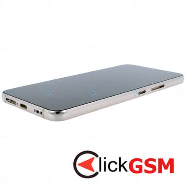 Piesa Piesa Display Original Cu Touchscreen Rama Baterie Pentru Samsung Galaxy S22 Violet 1kts