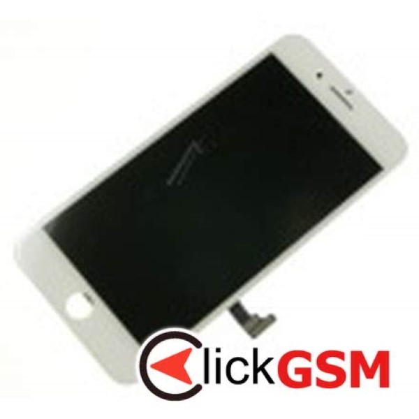 Piesa Display Original Cu Touchscreen Rama Pentru Apple Iphone 8 Plus Alb 8nv