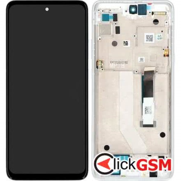 Piesa Display Original Cu Touchscreen Rama Pentru Motorola Moto G 5g Argintiu 1iid