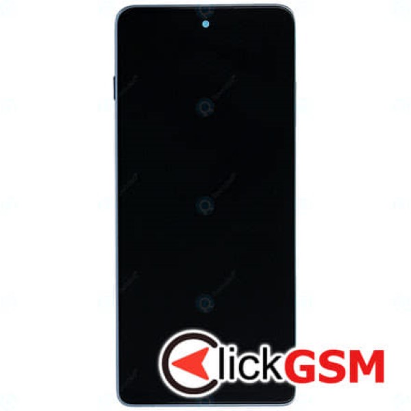 Piesa Display Original Cu Touchscreen Rama Pentru Motorola Moto G200 5g Albastru 1b8o
