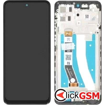 Display Original cu TouchScreen, Rama Negru Motorola Moto G32 32p2