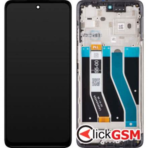 Piesa Display Original Cu Touchscreen Rama Pentru Motorola Moto G62 5g Negru Wc6