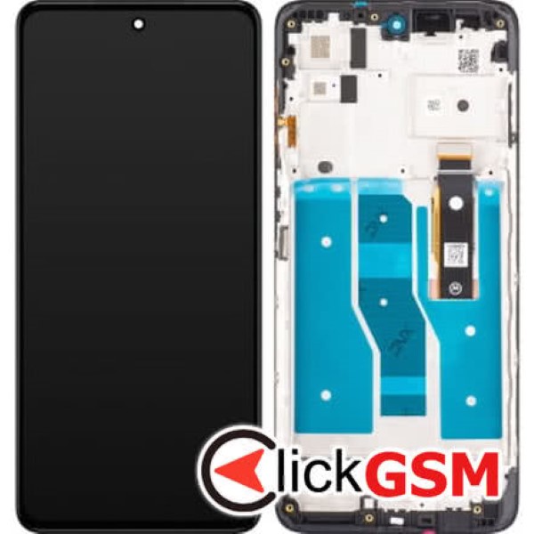 Piesa Display Original Cu Touchscreen Rama Pentru Motorola Moto G82 Negru 2vnp