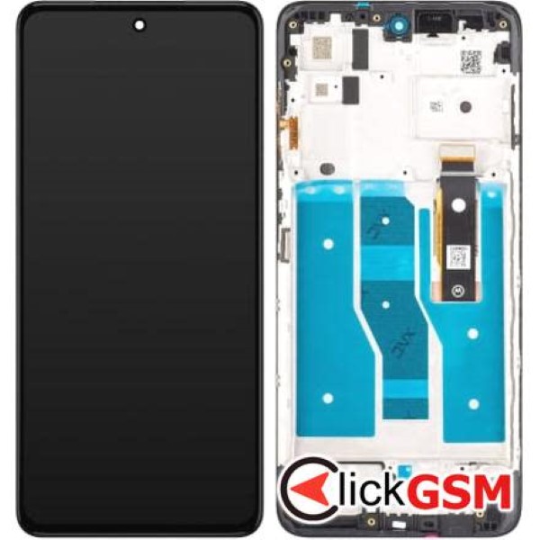 Piesa Display Original Cu Touchscreen Rama Pentru Motorola Moto G82 Negru 31yb