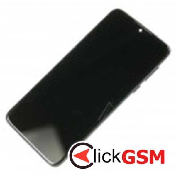 Piesa Display Original Cu Touchscreen Rama Pentru Motorola One Macro Negru 7q5