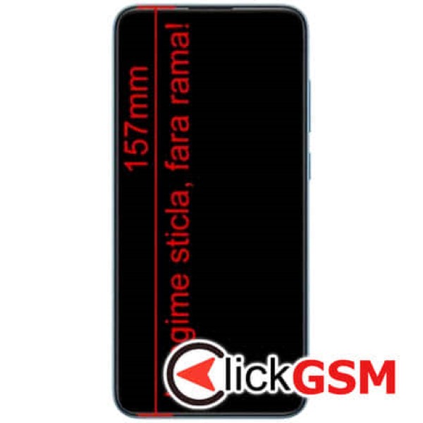 Piesa Piesa Display Original Cu Touchscreen Rama Pentru Samsung Galaxy A11 Negru 1m77