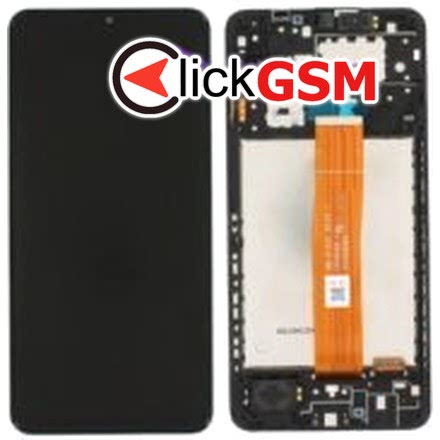 Display Original cu TouchScreen, Rama Negru Samsung Galaxy A12 q1i