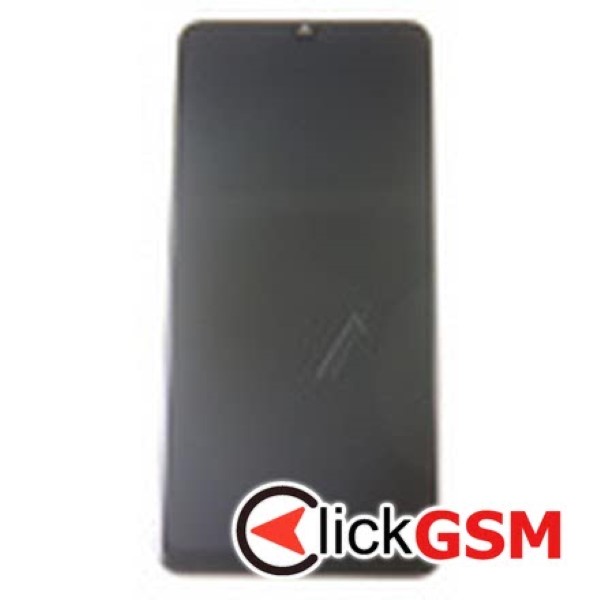 Piesa Piesa Display Original Cu Touchscreen Rama Pentru Samsung Galaxy A22 Negru 1cx7