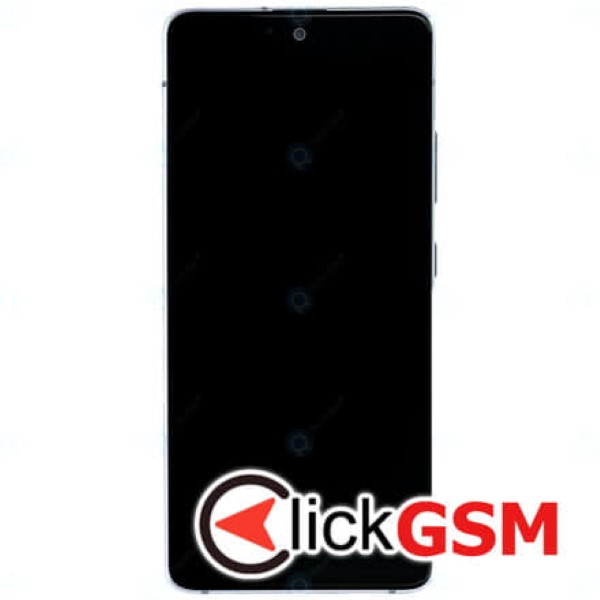 Piesa Piesa Display Original Cu Touchscreen Rama Pentru Samsung Galaxy A51 5g Alb N3r