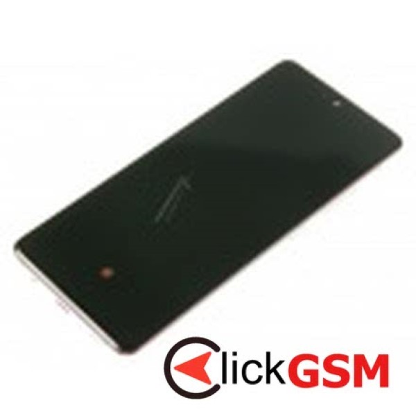Piesa Piesa Display Original Cu Touchscreen Rama Pentru Samsung Galaxy A51 5g Roz 7jl