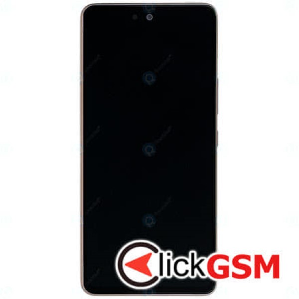 Piesa Display Original Cu Touchscreen Rama Pentru Samsung Galaxy A53 5g Orange 1bcg