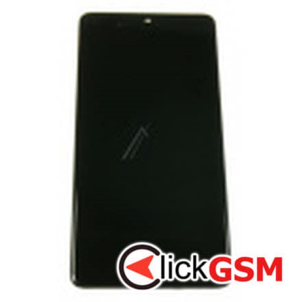 Piesa Piesa Display Original Cu Touchscreen Rama Pentru Samsung Galaxy A71 Negru 6s9