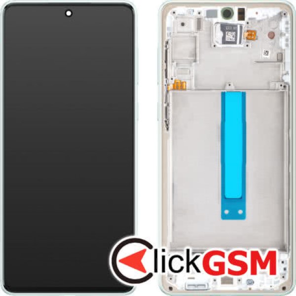 Piesa Display Original Cu Touchscreen Rama Pentru Samsung Galaxy A73 5g Verde 33ym