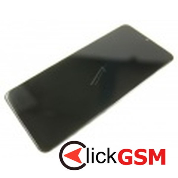 Piesa Display Original Cu Touchscreen Rama Pentru Samsung Galaxy M12 Negru Wcl