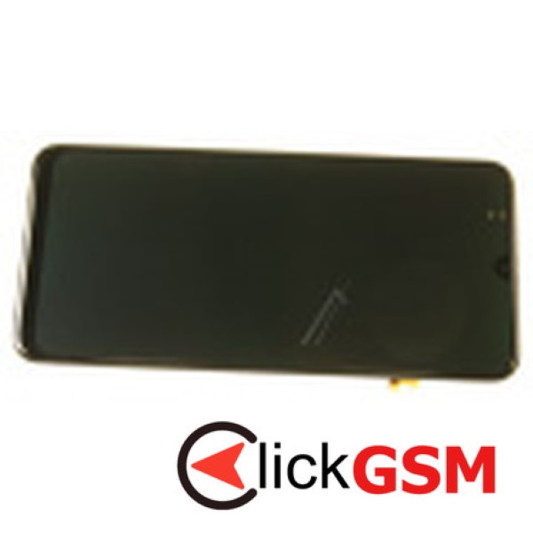 Piesa Piesa Display Original Cu Touchscreen Rama Pentru Samsung Galaxy M21 Negru O6