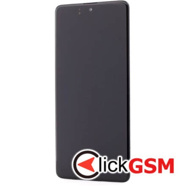 Piesa Display Original Cu Touchscreen Rama Pentru Samsung Galaxy M51 Negru 1qau