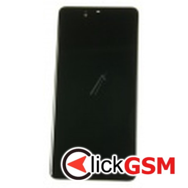 Piesa Display Original Cu Touchscreen Rama Pentru Samsung Galaxy M51 Negru Ie0