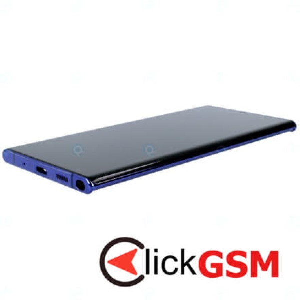 Piesa Piesa Display Original Cu Touchscreen Rama Pentru Samsung Galaxy Note10+ Albastru 10jv