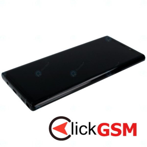 Piesa Display Original Cu Touchscreen Rama Pentru Samsung Galaxy Note9 Negru 12uv