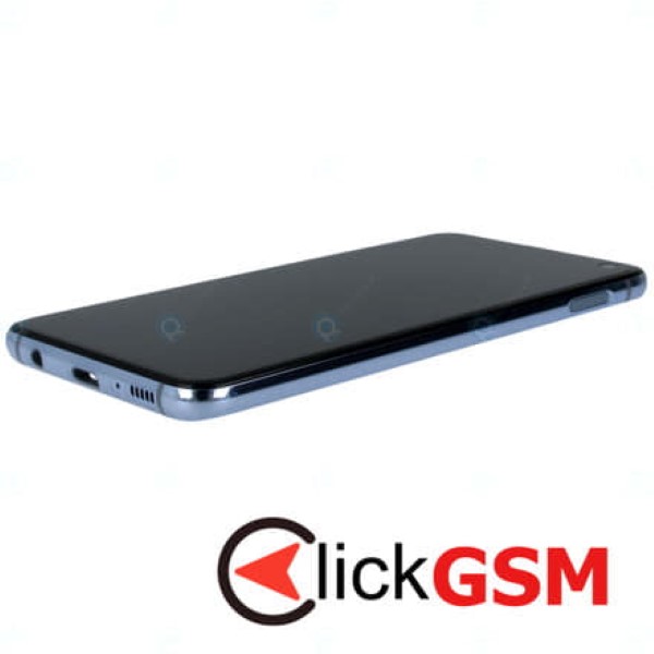 Piesa Display Original Cu Touchscreen Rama Pentru Samsung Galaxy S10e Albastru 10wy