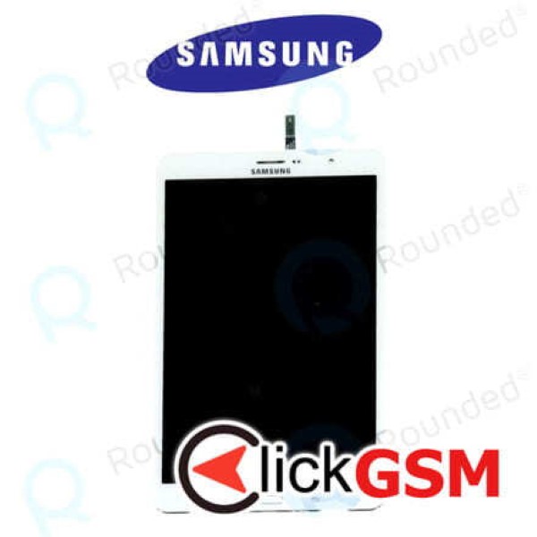 Piesa Piesa Display Original Cu Touchscreen Rama Pentru Samsung Galaxy Tab Pro 8.4 Alb Oex