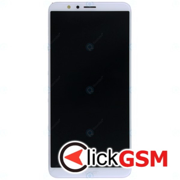 Piesa Display Original Cu Touchscreen Rama Si Baterie Alb Honor 7x 5rw