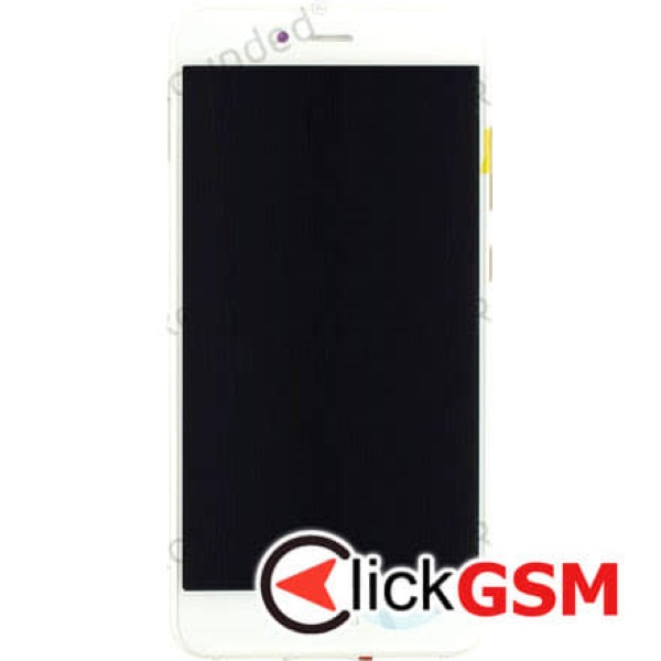 Piesa Piesa Display Original Cu Touchscreen Rama Si Baterie Alb Huawei P10 Lite 1avm