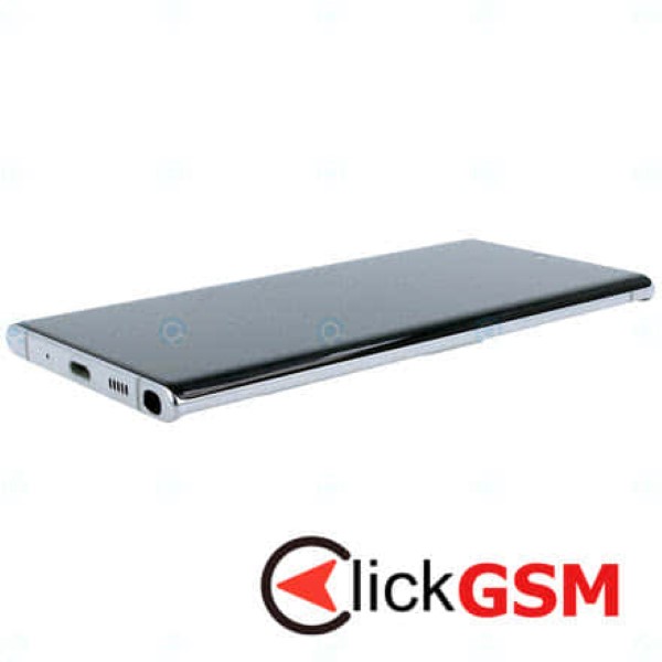 Piesa Piesa Display Original Cu Touchscreen Rama Si Baterie Alb Samsung Galaxy Note10 1o19