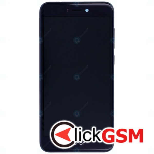 Piesa Display Original Cu Touchscreen Rama Si Baterie Albastru Honor 8 Lite 1l73