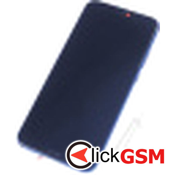 Piesa Piesa Display Original Cu Touchscreen Rama Si Baterie Albastru Huawei P20 Lite 1sb0