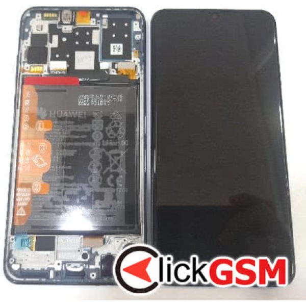 Piesa Display Original Cu Touchscreen Rama Si Baterie Albatsru Huawei P30 Lite G1w