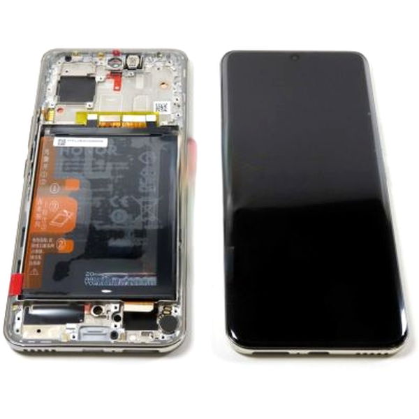 Schimbare Display Original cu TouchScreen, Rama, Baterie Argintiu Honor 90 · DISPLAY CU TOUCHSCREEN HONOR 90, CU RAMA SI ACUMULATOR, ARGINTIU, 0235AGDR