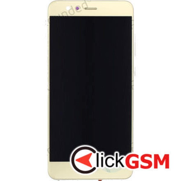 Piesa Piesa Display Original Cu Touchscreen Rama Si Baterie Auriu Huawei P10 Lite 1avl