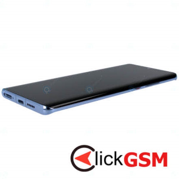 Piesa Piesa Display Original Cu Touchscreen Rama Si Baterie Blue Huawei P30 Pro 1mmr