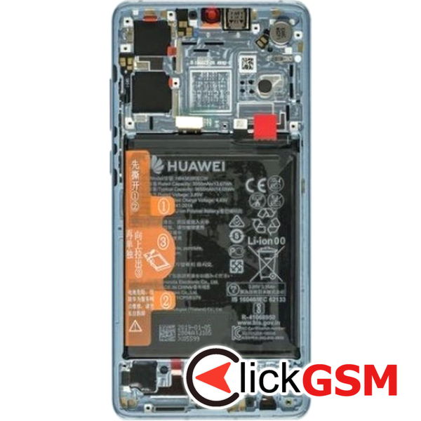 Piesa Display Original Cu Touchscreen Rama Si Baterie Crystal Huawei P30 41d9