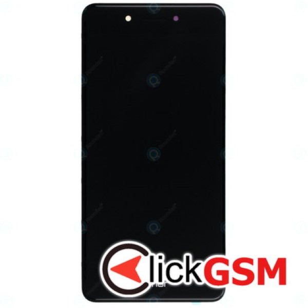 Piesa Piesa Display Original Cu Touchscreen Rama Si Baterie Gri Honor 6c 5ns