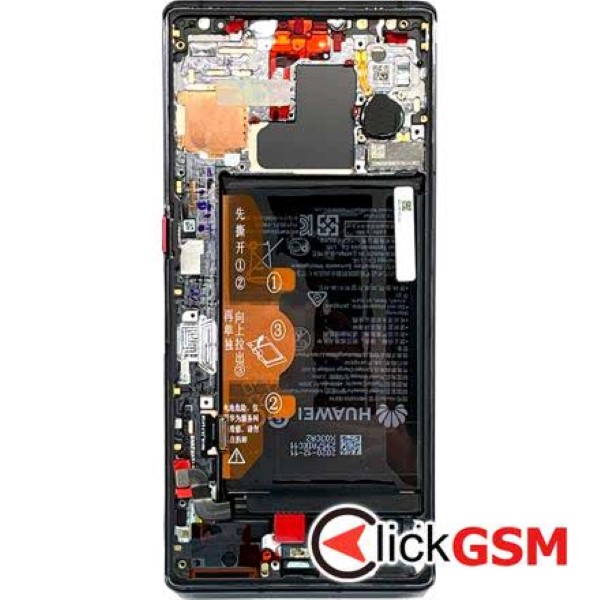 Piesa Piesa Display Original Cu Touchscreen Rama Si Baterie Huawei Mate 30 Pro 2gu1