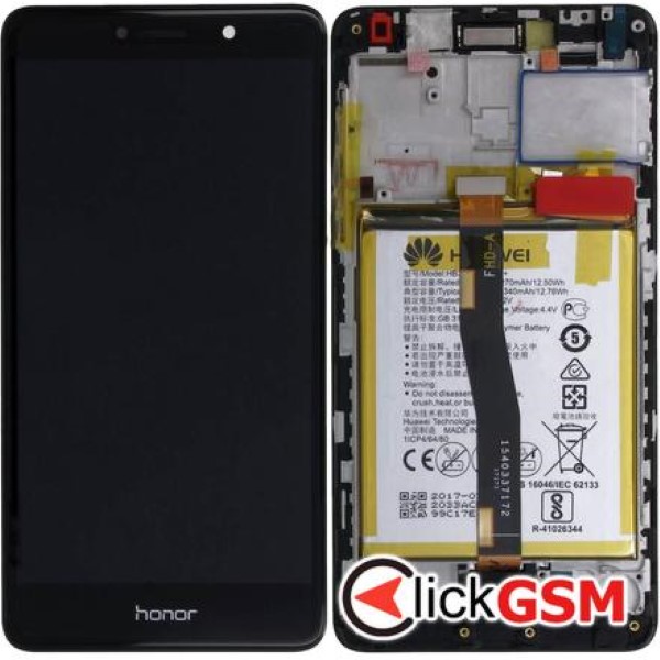 Piesa Piesa Display Original Cu Touchscreen Rama Si Baterie Huawei Mate 9 Lite B5