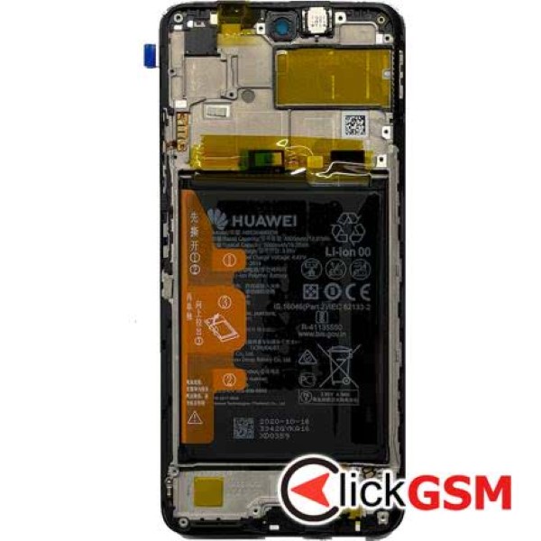 Piesa Display Original Cu Touchscreen Rama Si Baterie Huawei P Smart 2021 1koy