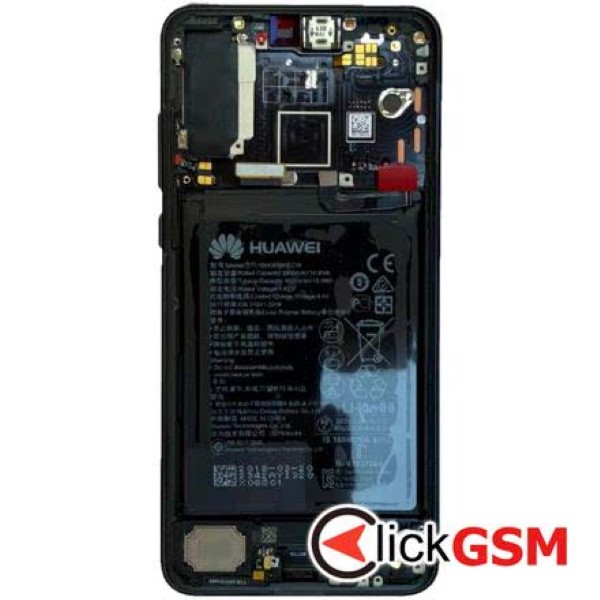 Piesa Display Original Cu Touchscreen Rama Si Baterie Huawei P20 Pro F3